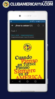 Imágenes - América Y Ya android App screenshot 0